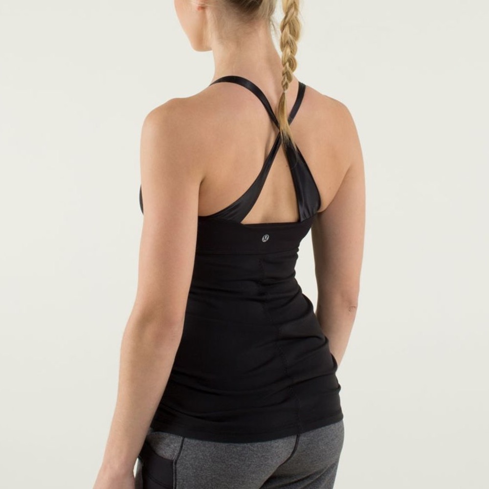 lululemon athletica Black Tank Top
